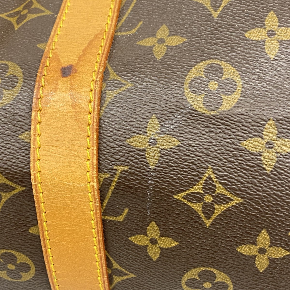 【6gc2924】ルイヴィトン ボストンバッグ モノグラム キーポルバンドリエール55 M41414 ブラウン【中古】メンズ レディース ユニセックス