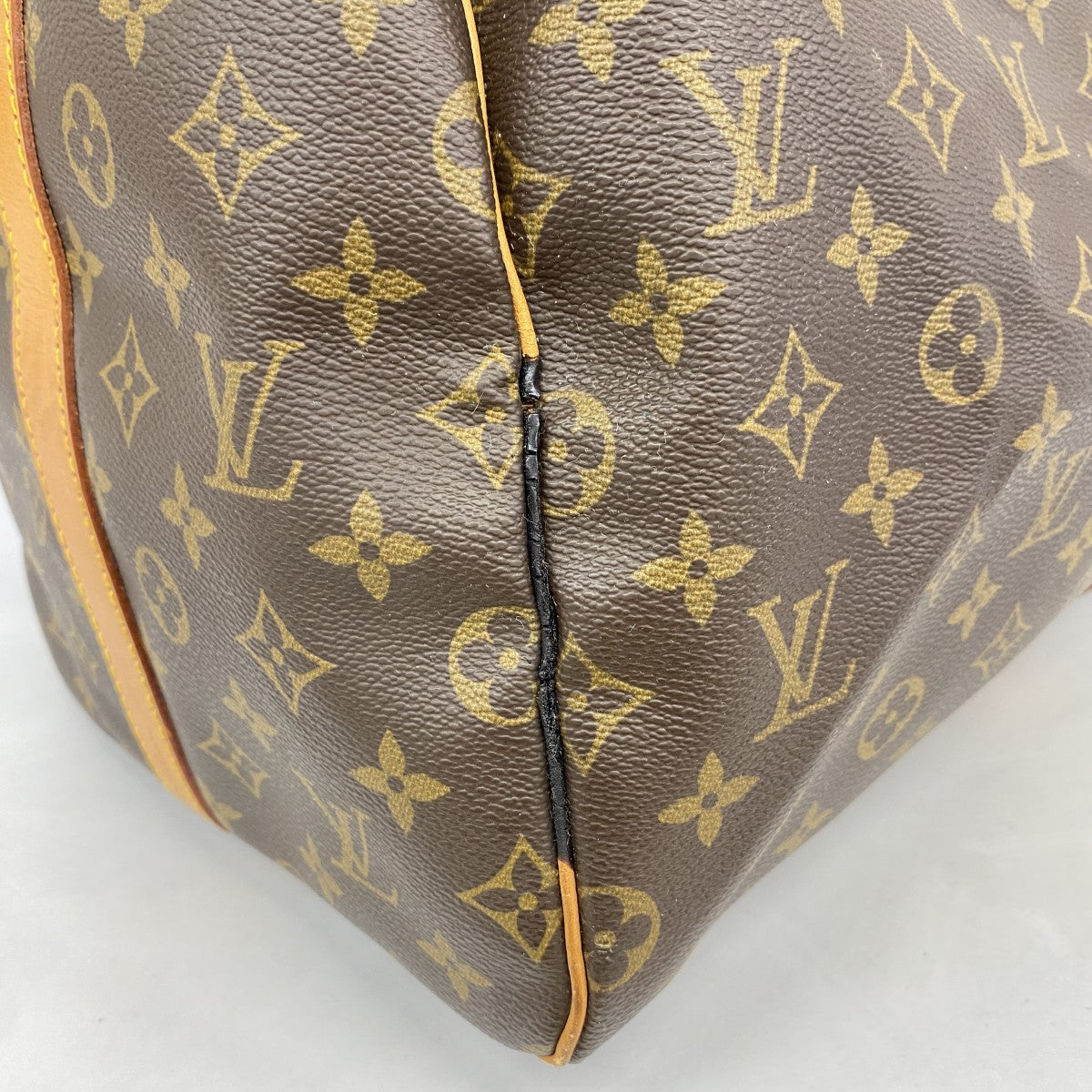 【6gc2924】ルイヴィトン ボストンバッグ モノグラム キーポルバンドリエール55 M41414 ブラウン【中古】メンズ レディース ユニセックス