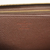 【6gc2964】ルイヴィトン 長財布 ダミエ ジッピーウォレット N41661 エベヌ【中古】メンズ レディース ユニセックス
