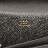 【6gc2966】エルメス 長財布 ベアンスフレ ヴォーエプソン ブラック Z刻印【中古】メンズ レディース ユニセックス
