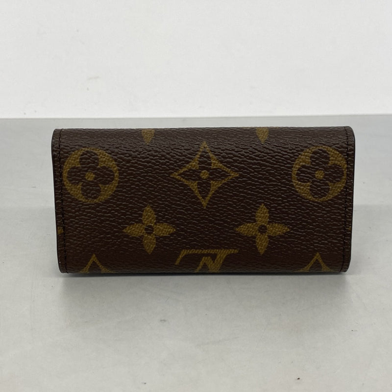 【6gc2976】ルイヴィトン キーケース モノグラム ミュルティクレ 4 M69517 ブラウン【中古】メンズ レディース ユニセックス