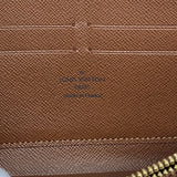 【6gc2978】ルイヴィトン 長財布 モノグラム ジッピーウォレット M60017 ブラウン【中古】メンズ レディース ユニセックス