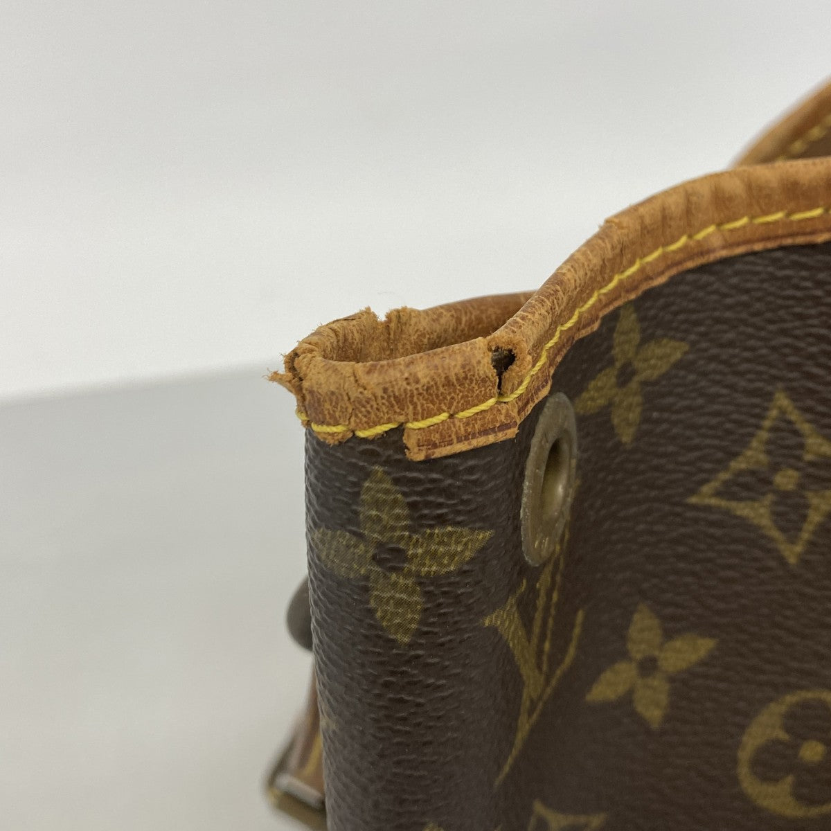 【6gc2980】ルイヴィトン ショルダーバッグ モノグラム プチノエ M42226 ブラウン【中古】レディース