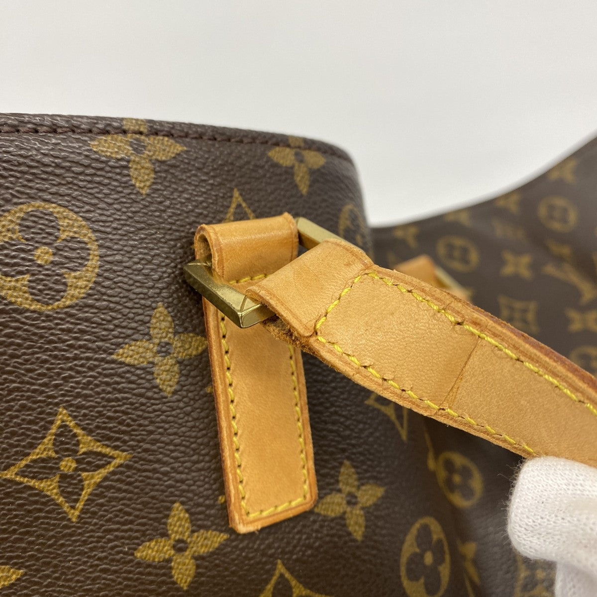 【6gc2984】ルイヴィトン トートバッグ モノグラム カバアルト M51152 ブラウン【中古】レディース
