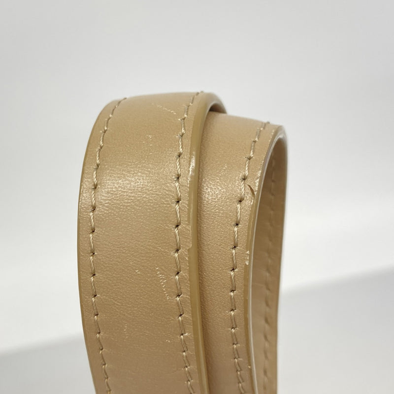 【6gc2986】シャネル トートバッグ ニュートラベル ナイロン ベージュ ゴールド金具【中古】レディース