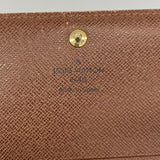 【6gc3000】ルイヴィトン 財布 モノグラム ポルトモネビエトレゾール M61730 ブラウン【中古】レディース