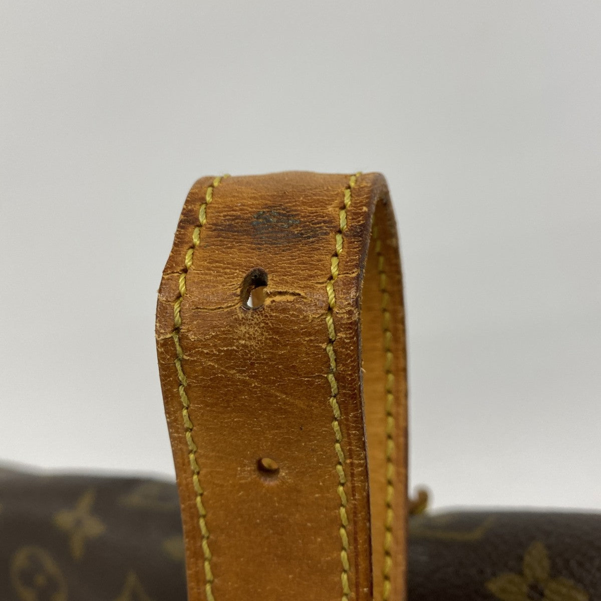 【6gc3002】ルイヴィトン ショルダーバッグ モノグラム ソミュール35 M42254 ブラウン【中古】レディース