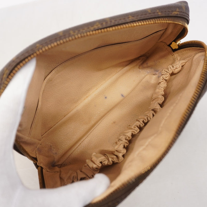 【6gc3014】ルイヴィトン ポーチ モノグラム トゥルーストワレット23 M47524 ブラウン【中古】レディース