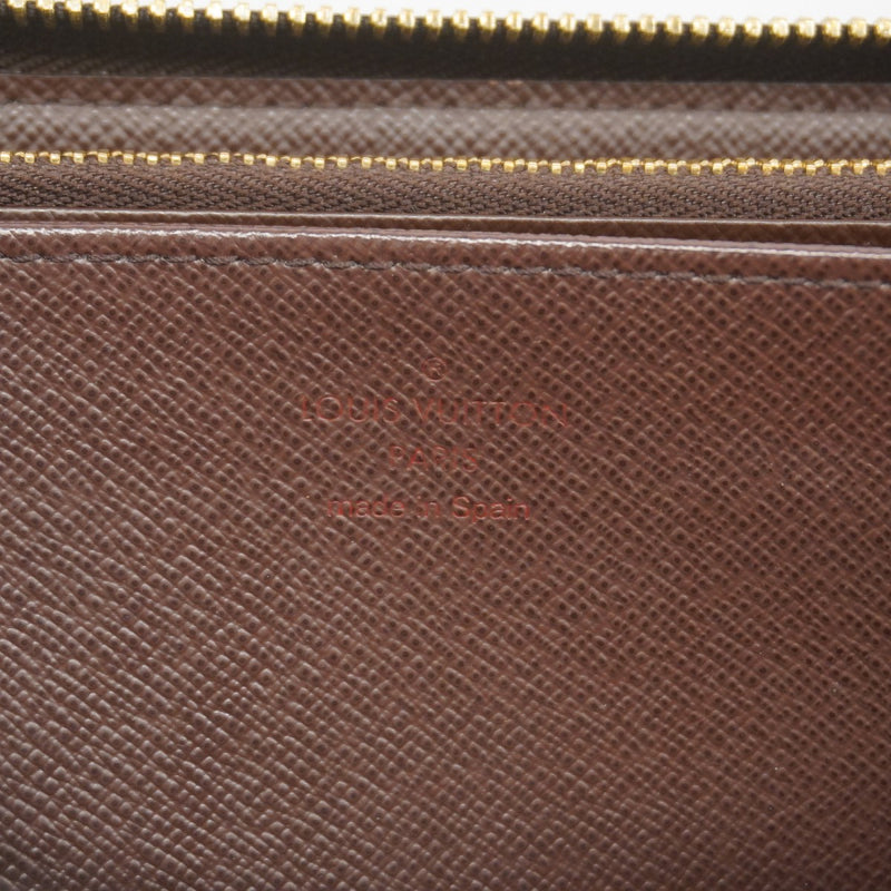 【6gc3016】ルイヴィトン 長財布 ダミエ ジッピーウォレット N41661 エベヌ【中古】メンズ レディース ユニセックス