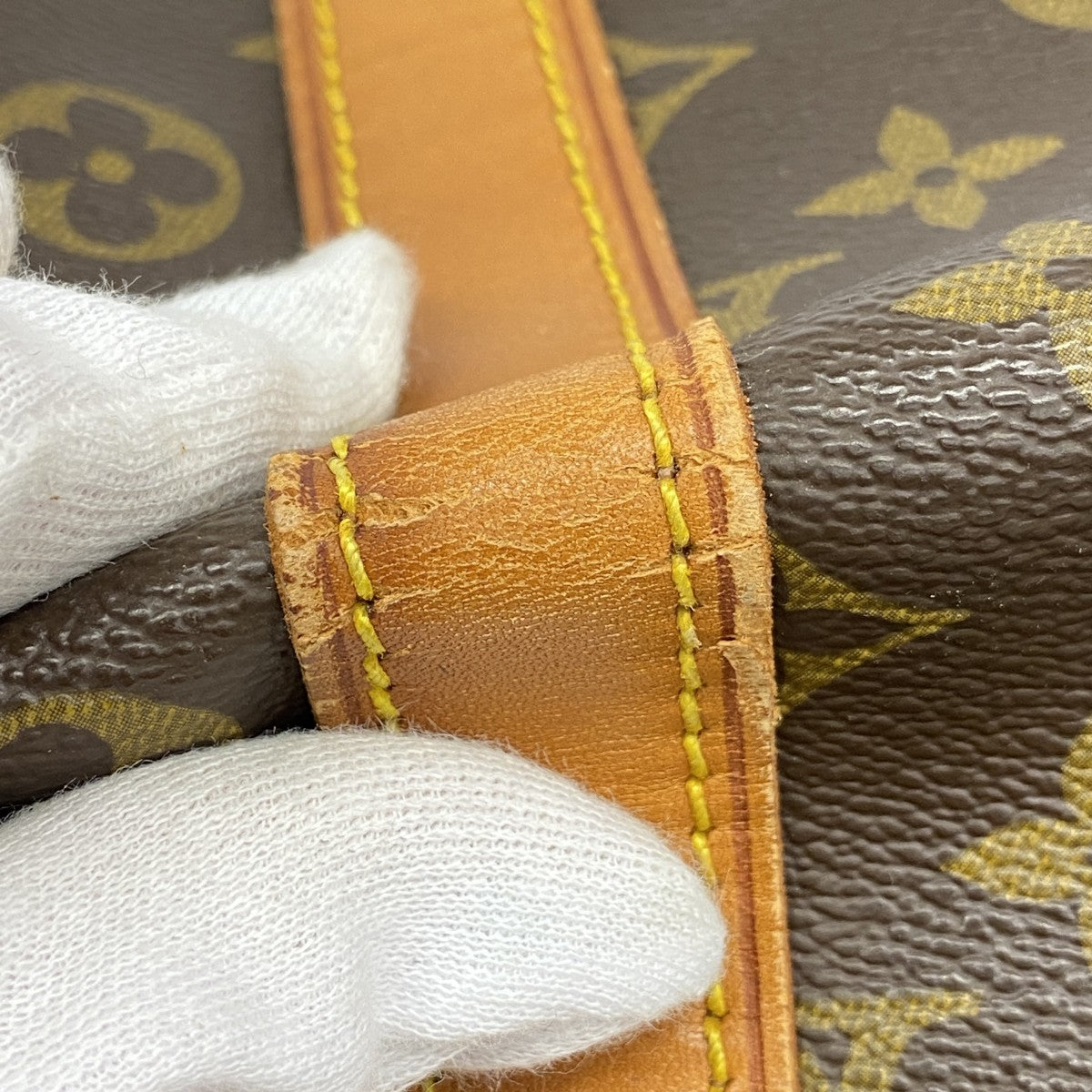 【6gc3017】ルイヴィトン ボストンバッグ モノグラム キーポル55 M41424 ブラウン【中古】メンズ レディース ユニセックス