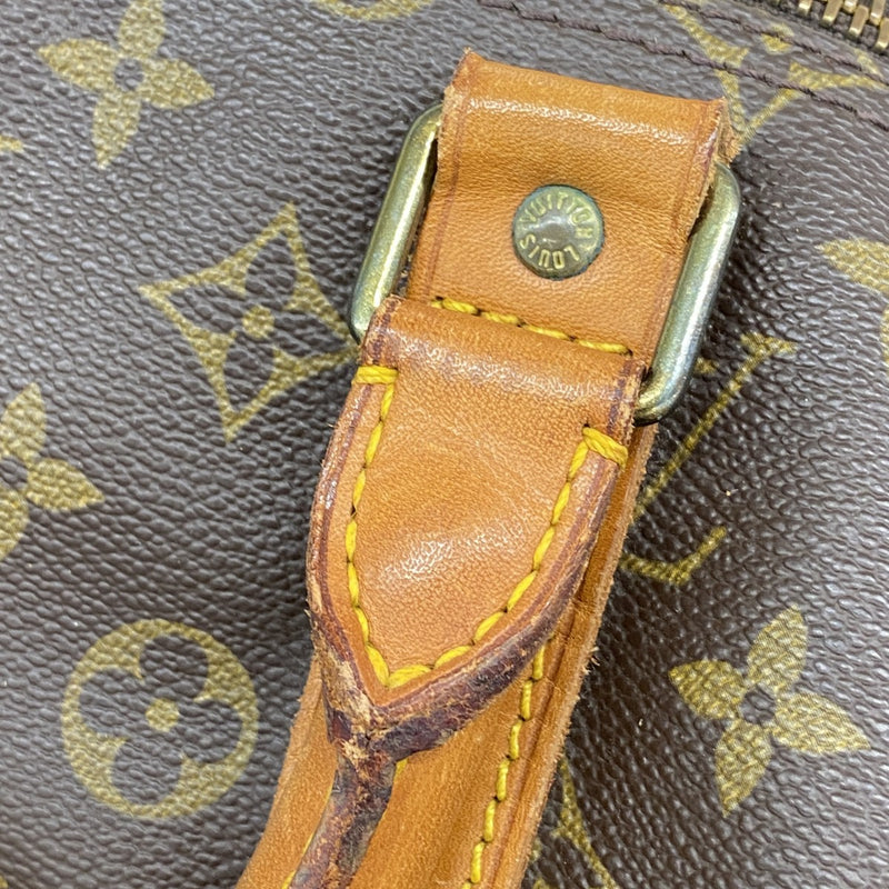 【6gc3017】ルイヴィトン ボストンバッグ モノグラム キーポル55 M41424 ブラウン【中古】メンズ レディース ユニセックス