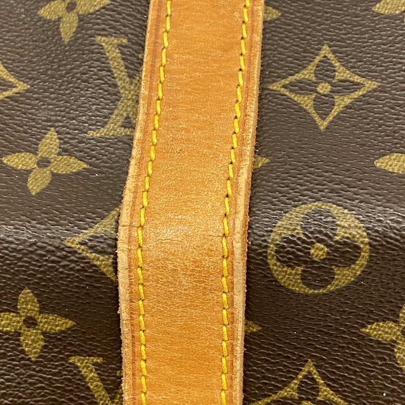 【6gc3017】ルイヴィトン ボストンバッグ モノグラム キーポル55 M41424 ブラウン【中古】メンズ レディース ユニセックス