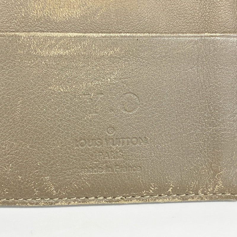 【6gc3023】ルイヴィトン 三つ折り長財布 マヒナ ポルトフォイユアメリア M93761 トープ【中古】レディース