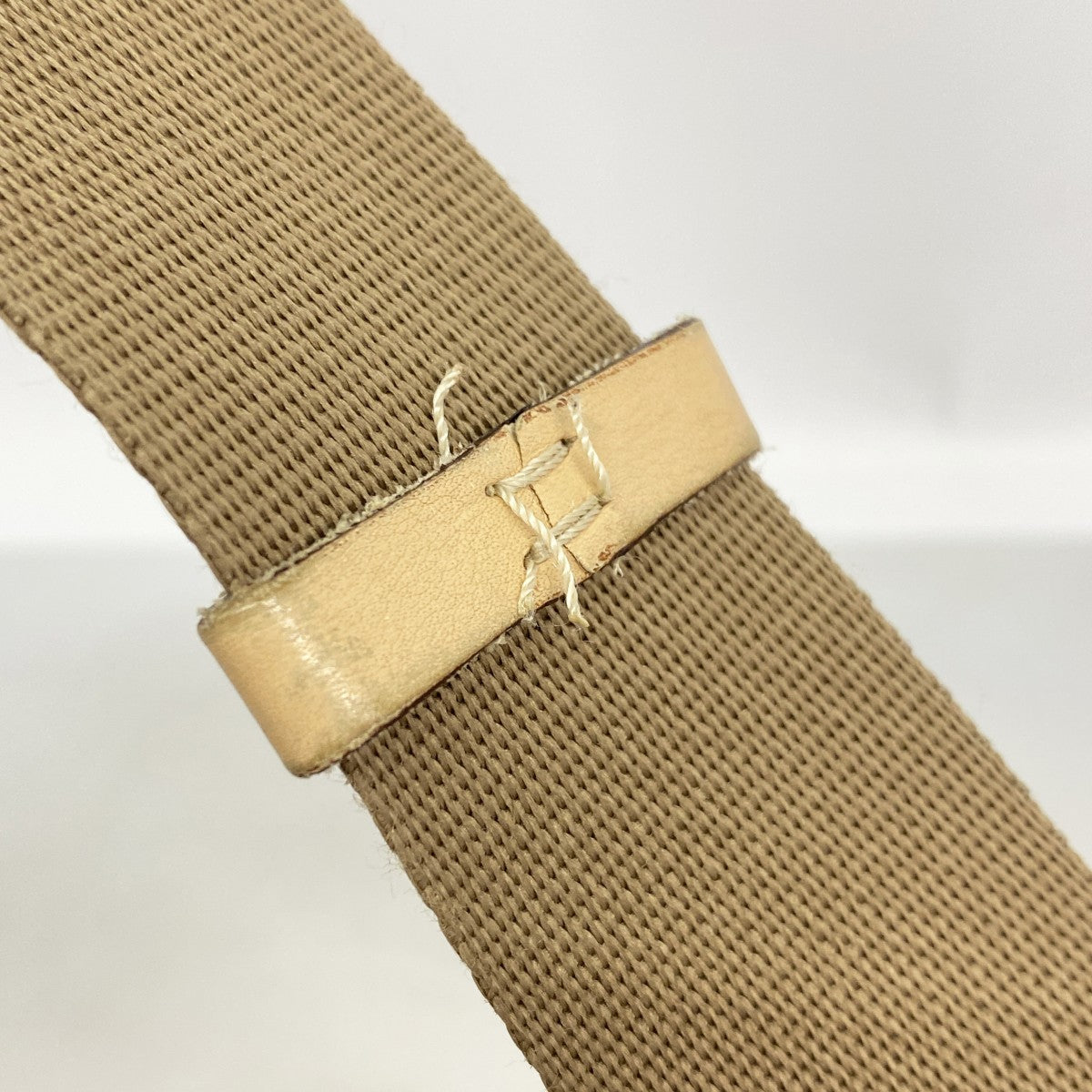 【6gc3027】クリスチャンディオール ショルダーバッグ トロッター ナイロンキャンバス ブラウン シルバー金具【中古】レディース