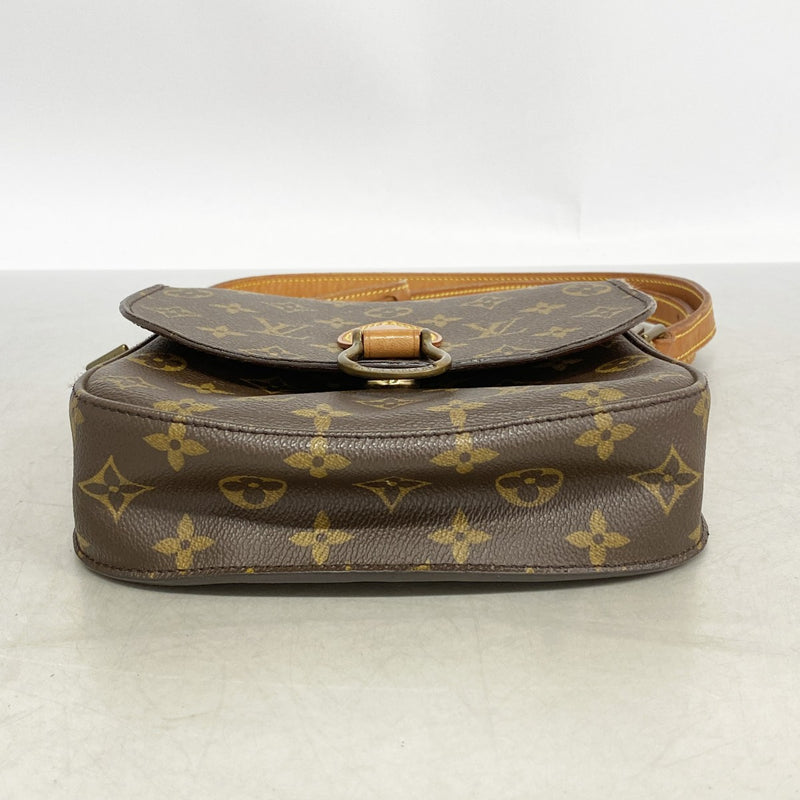 【6gc3042】ルイヴィトン ショルダーバッグ モノグラム サンクルーPM M51244 ブラウン【中古】レディース