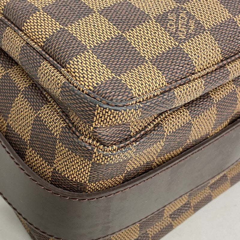 【6gc3047】ルイヴィトン ショルダーバッグ ダミエ ナヴィグリオ N45255 エベヌ【中古】レディース