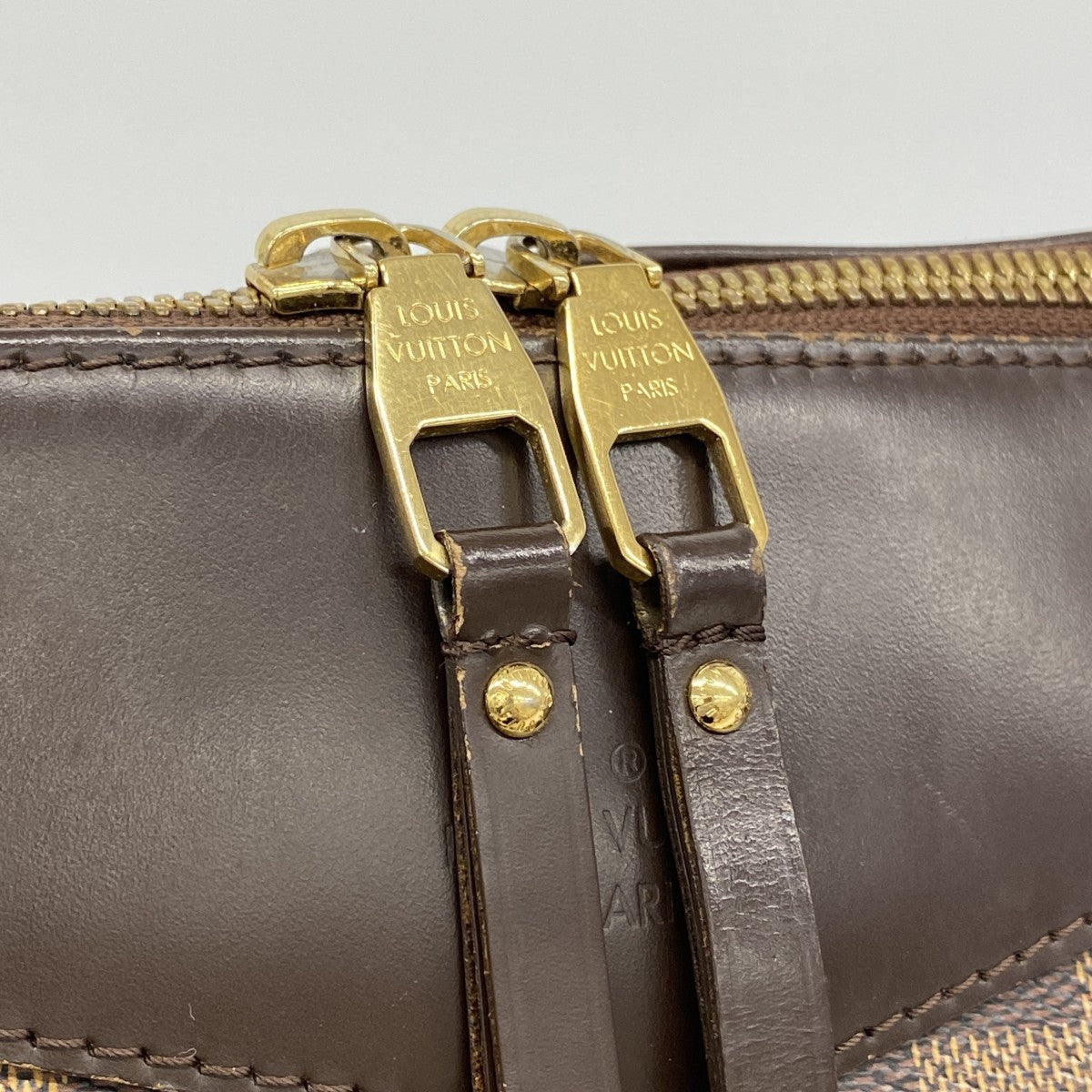 【6gc3059】ルイヴィトン トートバッグ ダミエ ウェストミンスターGM N41103 エベヌ【中古】レディース