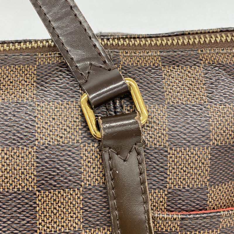 【6gc3060】ルイヴィトン トートバッグ ダミエ トータリーPM N41282 エベヌ【中古】レディース