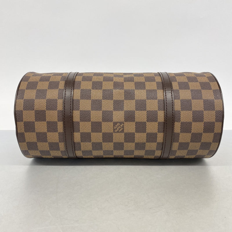 【6gc3062】ルイヴィトン ハンドバッグ ダミエ パピヨン30 N51303 エベヌ【中古】レディース