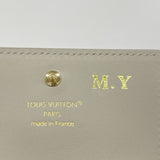 【6gc3081-k】ルイヴィトン 三つ折り財布 ポルトフォイユ カプシーヌ タイニー M12406 フリントグレー【中古】レディース