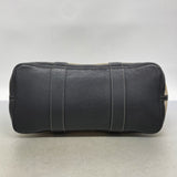 【6gc3085-h】エルメス トートバッグ ガーデンパーティPM トワルアッシュ ブラック シルバー金具 □F刻印【中古】レディース