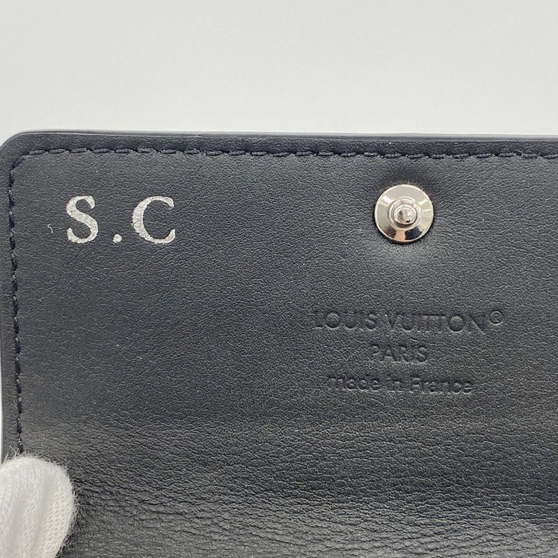 【6gc3091-k】ルイヴィトン キーケース モノグラム･シャドウ ミュルティクレ6 M14825 ブラック【中古】メンズ