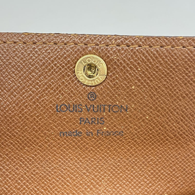 【6gc3095-k】ルイヴィトン コインケース モノグラム ラドロー M61927 ブラウン【中古】レディース