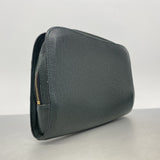 【6gc3096-k】ルイヴィトン クラッチバッグ タイガ バイカル M30184 エピセア【中古】メンズ