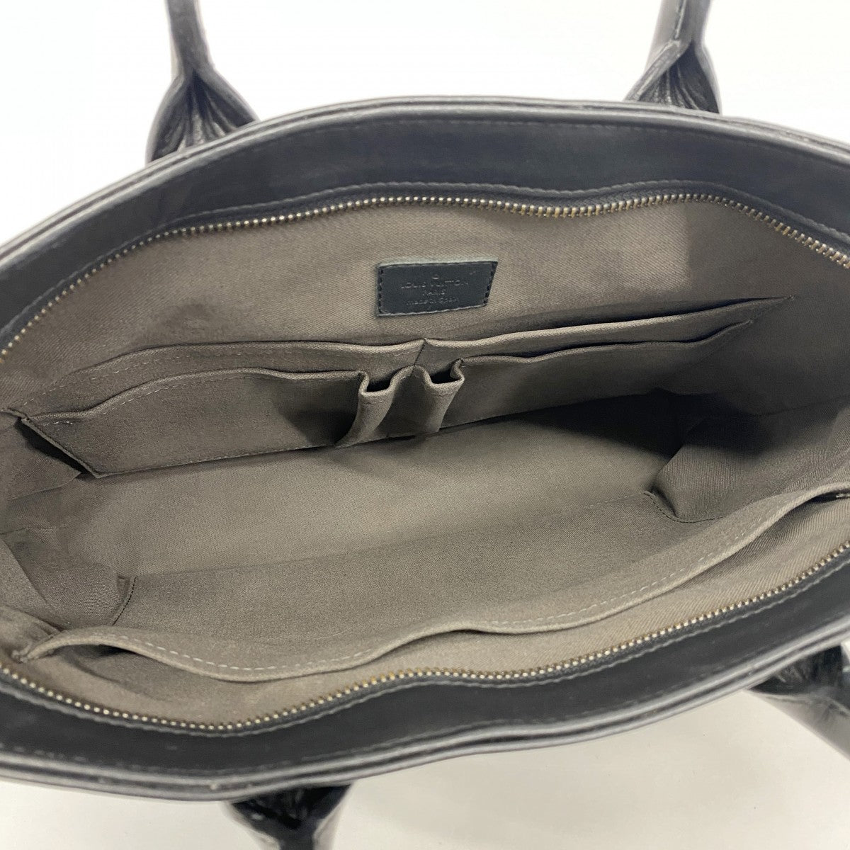 【6gc3097-k】ルイヴィトン ビジネスバッグ ダミエ・アンフィニ 7DW N41565 オニキス【中古】メンズ