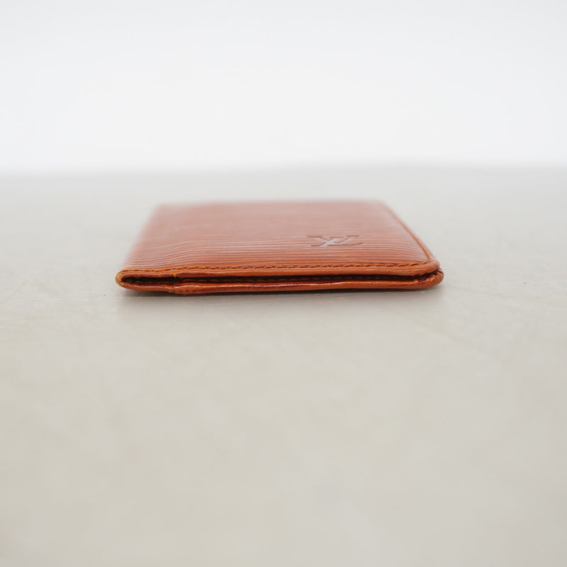 【6gc3118-k】ルイヴィトン カードケース エピ ポシェットカルトヴィジット M56573 ケニアブラウン【中古】メンズ レディース ユニセックス