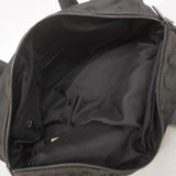 【6gc3121-k】シャネル ハンドバッグ ニュートラベル ナイロン ブラック シルバー金具【中古】レディース