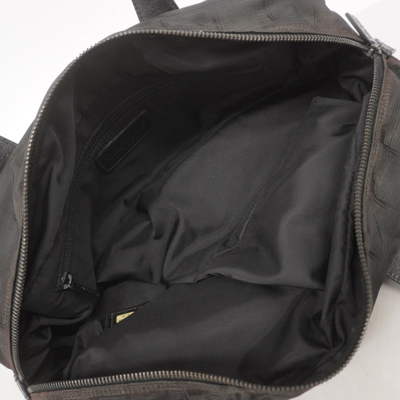 【6gc3121-k】シャネル ハンドバッグ ニュートラベル ナイロン ブラック シルバー金具【中古】レディース