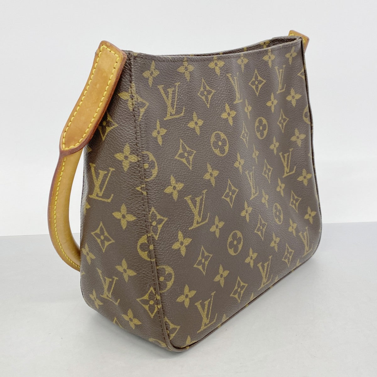 【6gc3133】ルイヴィトン ショルダーバッグ モノグラム ルーピングMM M51146 ブラウン【中古】レディース