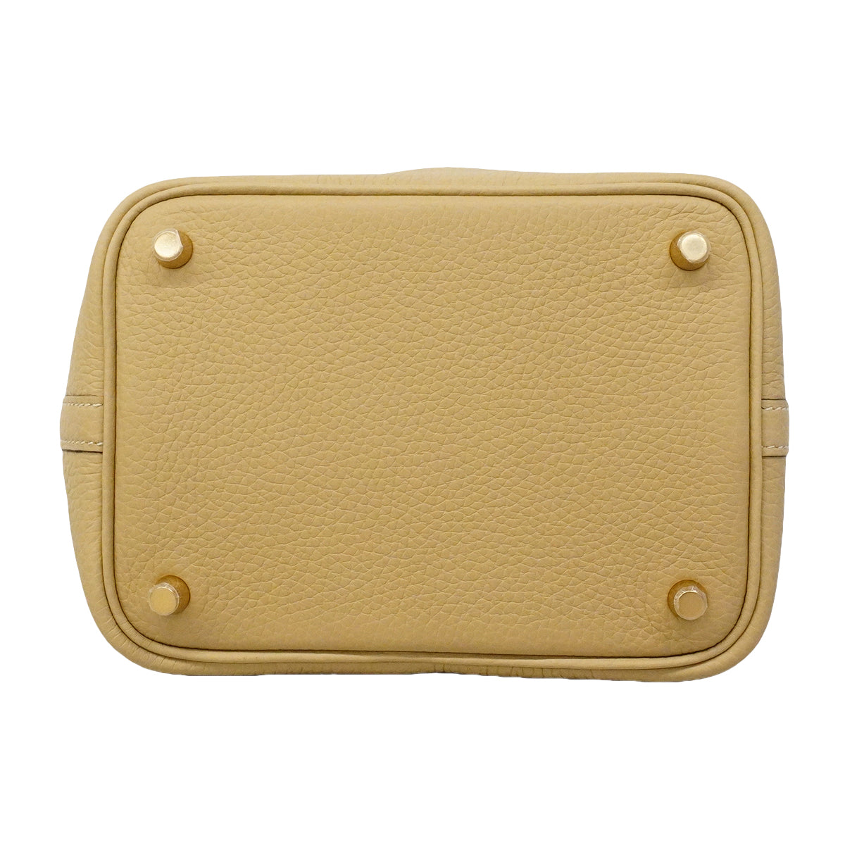 【6gc3151】エルメス ハンドバッグ ピコタンロックPM トリヨンクレマンス トレンチ ゴールド金具 K刻印【中古】レディース