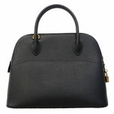 【6gc3152】エルメス ハンドバッグ ボリード31 アルデンヌ ブラック ゴールド金具 □F刻印 2wayバッグ【中古】レディース