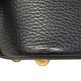 【6gc3152】エルメス ハンドバッグ ボリード31 アルデンヌ ブラック ゴールド金具 □F刻印 2wayバッグ【中古】レディース