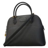 【6gc3152】エルメス ハンドバッグ ボリード31 アルデンヌ ブラック ゴールド金具 □F刻印 2wayバッグ【中古】レディース
