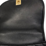 【6gc3154】シャネル ハンドバッグ Vステッチ チェーンショルダー ラムスキン ブラック シャンパンゴールド金具 2wayバッグ【中古】レディース