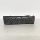 【6gc3157】シャネル ショルダーバッグ マトラッセ フリンジ付きチェーンショルダー ラムスキン ブラック ゴールド金具【中古】レディース