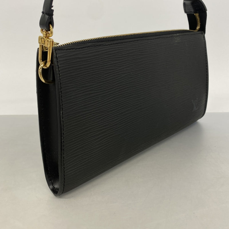 【6gc3177-k】ルイヴィトン ポーチ エピ ポシェットアクセソワール M52942 ノワール【中古】レディース
