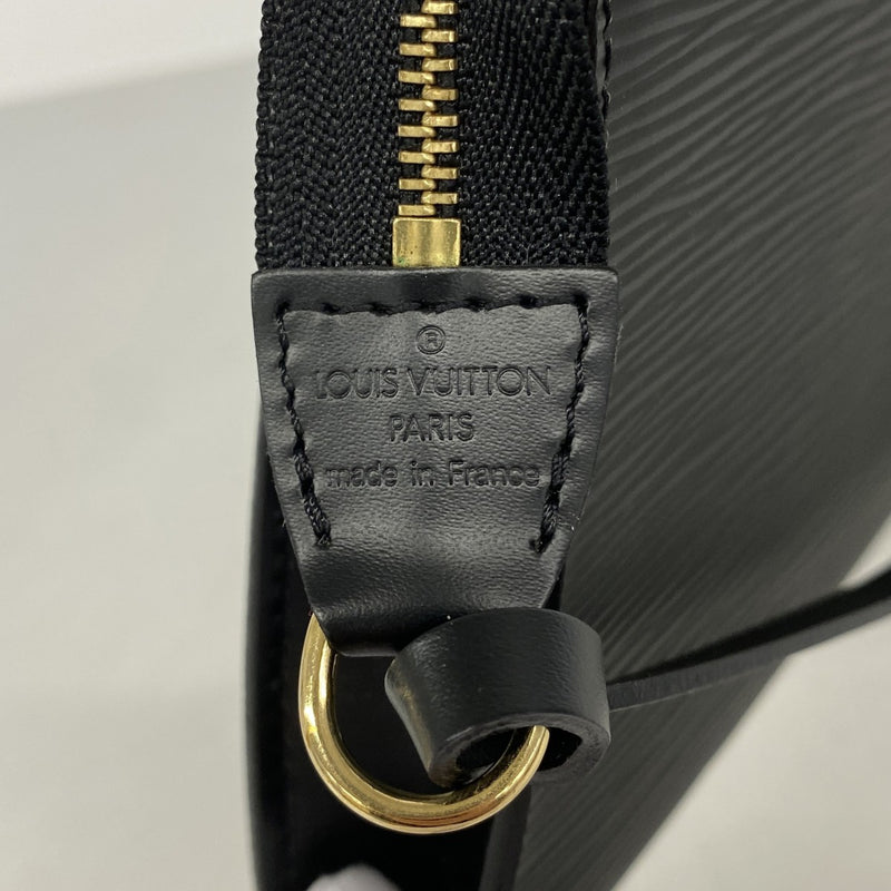 【6gc3177-k】ルイヴィトン ポーチ エピ ポシェットアクセソワール M52942 ノワール【中古】レディース