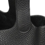 【6gc3183】エルメス ハンドバッグ ピコタンロックPM トリヨンクレマンス ブラック シルバー金具 Y刻印【中古】レディース