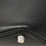 【6gc3183】エルメス ハンドバッグ ピコタンロックPM トリヨンクレマンス ブラック シルバー金具 Y刻印【中古】レディース