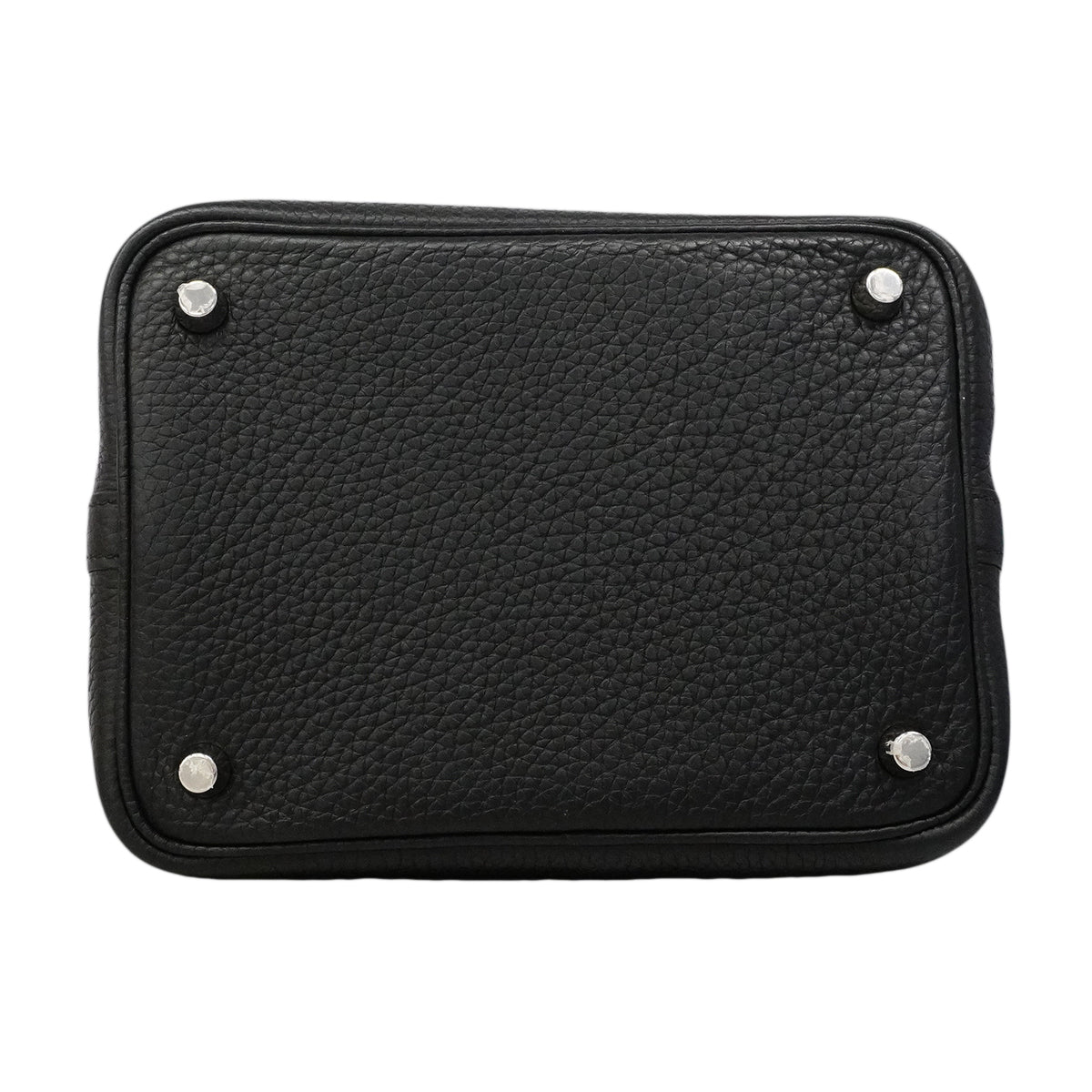 【6gc3183】エルメス ハンドバッグ ピコタンロックPM トリヨンクレマンス ブラック シルバー金具 Y刻印【中古】レディース