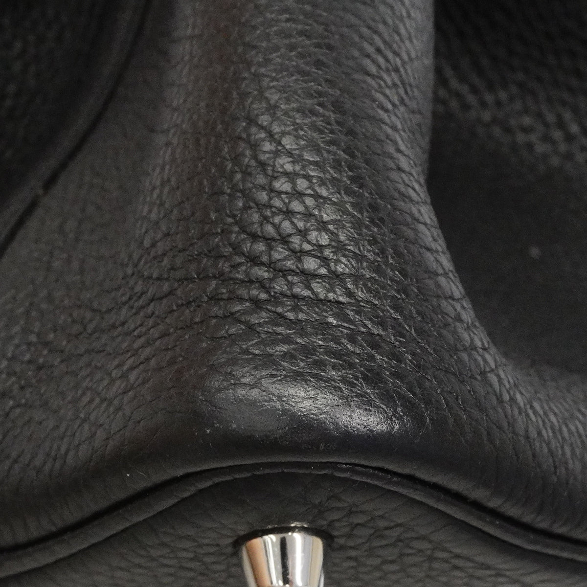 【6gc3183】エルメス ハンドバッグ ピコタンロックPM トリヨンクレマンス ブラック シルバー金具 Y刻印【中古】レディース