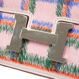 【6gc3189-g】エルメス ショルダーバッグ コンスタンスミニ スイフト モーヴペール シルバー金具 K刻印【中古】レディース