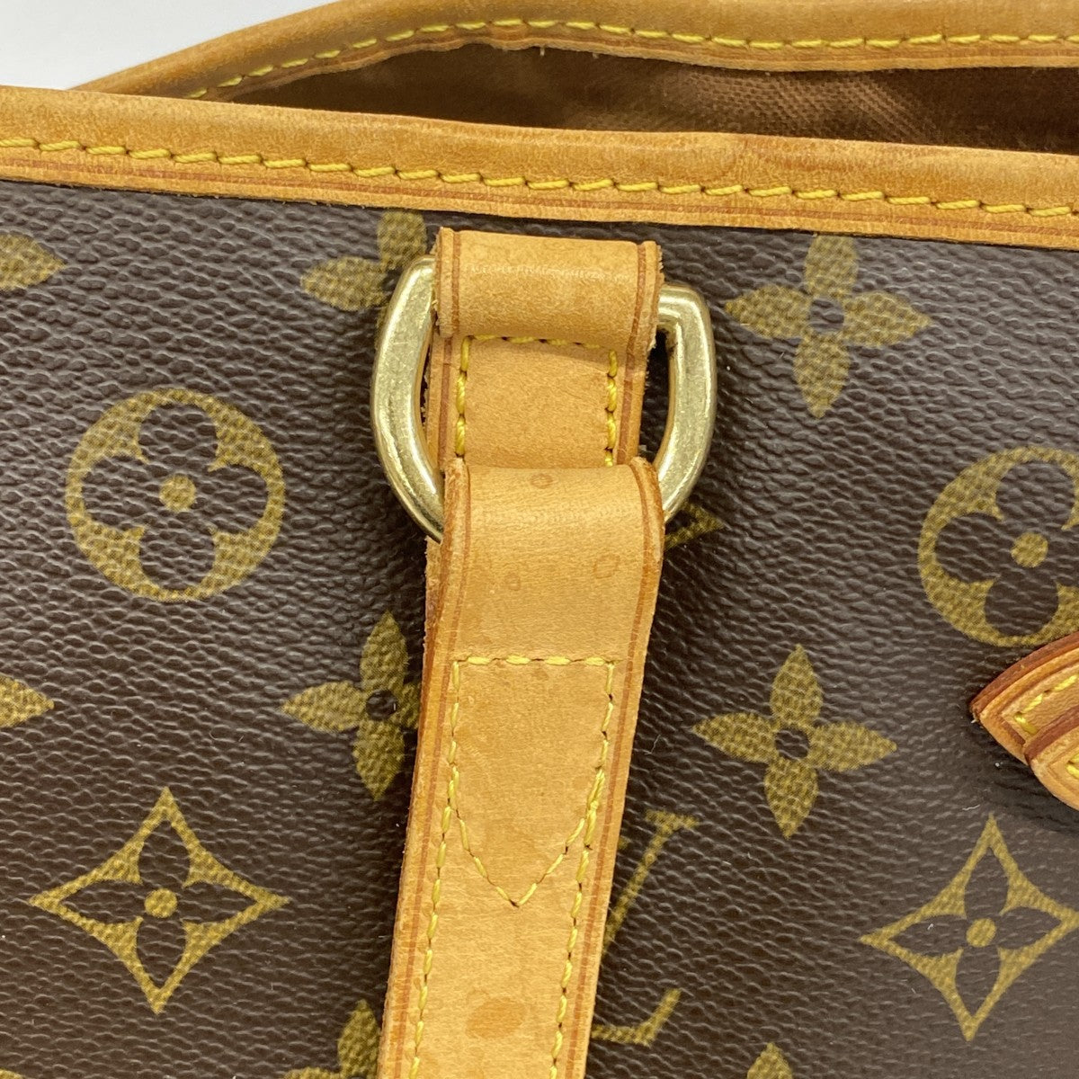 【6gc3193-h】ルイヴィトン トートバッグ モノグラム バティニョールオリゾンタル M51154 ブラウン【中古】レディース