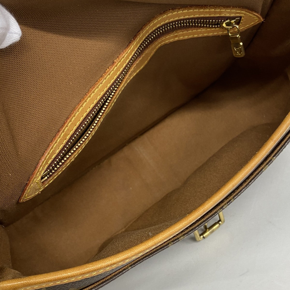 【6gc3196-h】ルイヴィトン ショルダーバッグ モノグラム ソローニュ M42250 ブラウン【中古】レディース