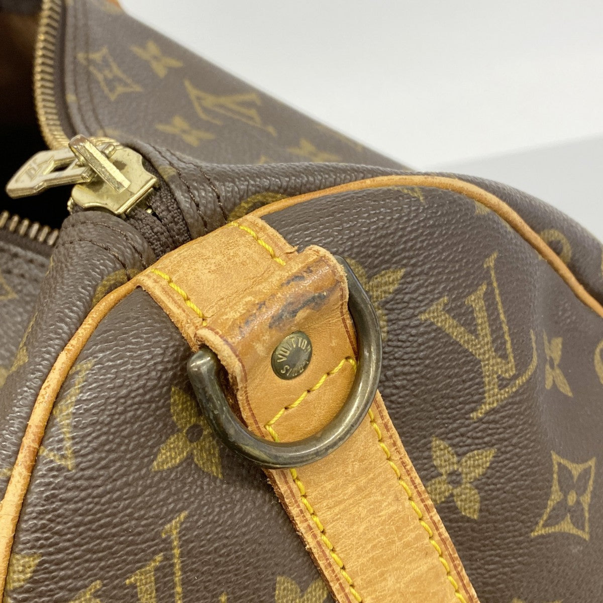 【6gc3202-h】ルイヴィトン ボストンバッグ モノグラム キーポルバンドリエール45 M41418 ブラウン【中古】メンズ レディース ユニセックス