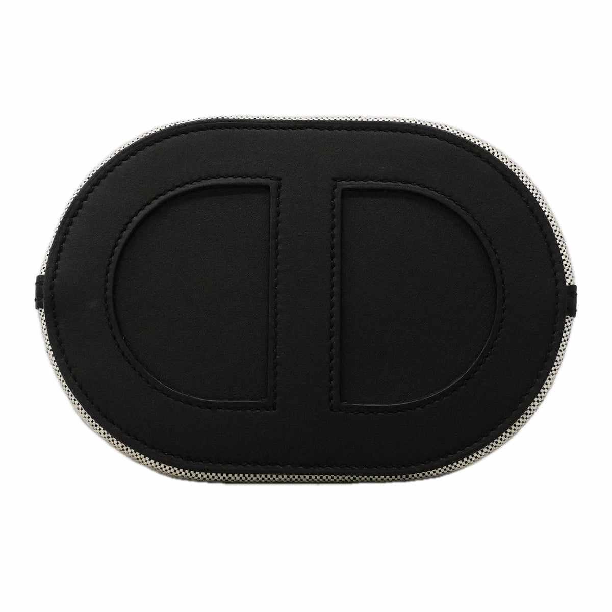 【6gc3224】エルメス ハンドバッグ インザムープ18 トワルアッシュ スイフト ブラック シルバー金具 W刻印【中古】レディース